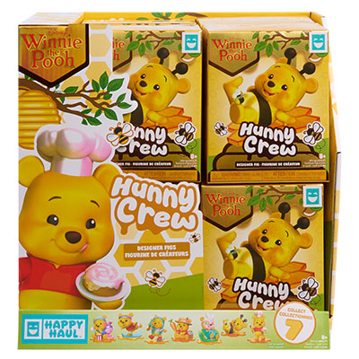 Happy Haul Winnie The Pooh Hunny Crew Figs In Box